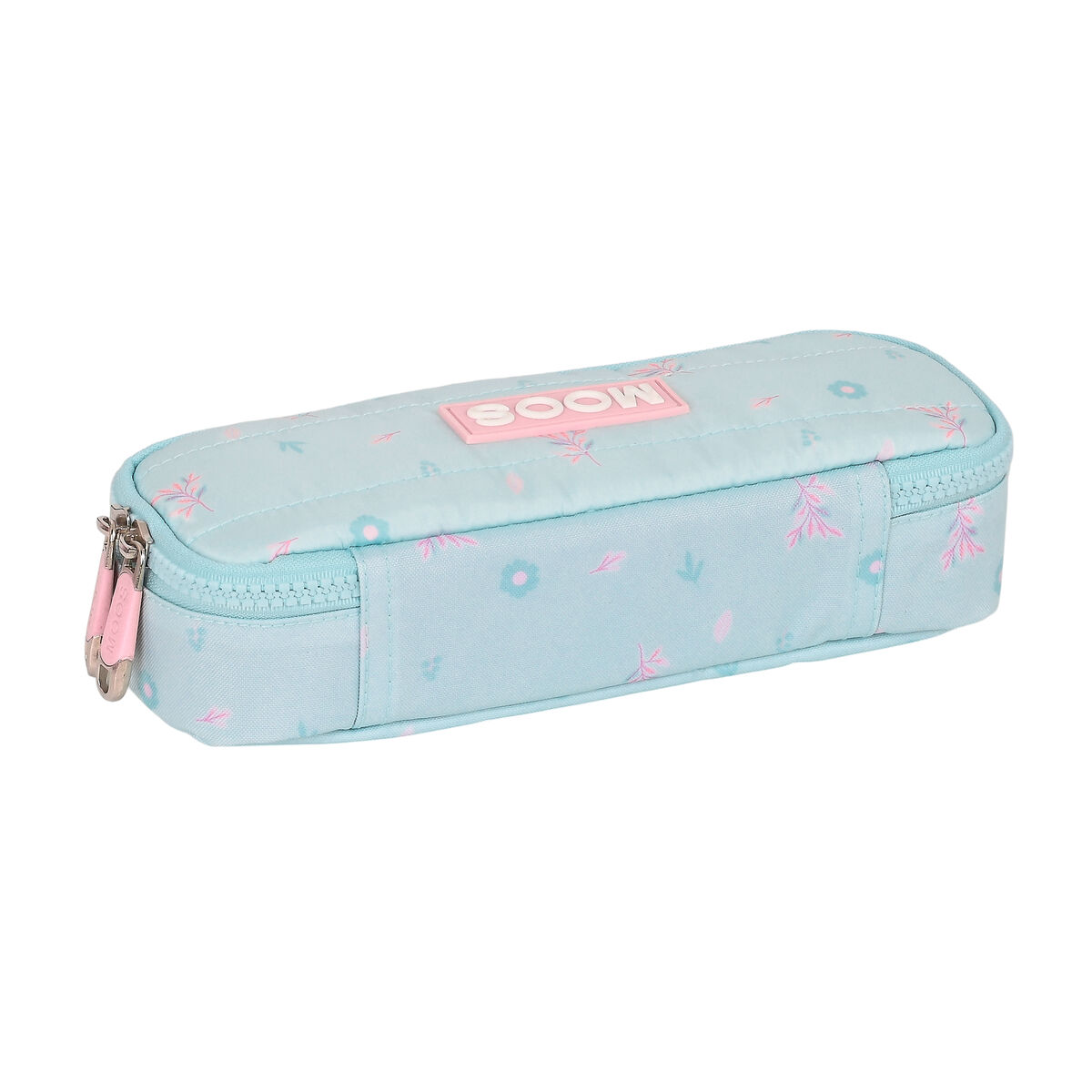 Bolsa Escolar Moos Garden 22 x 5 x 8 cm Turquesa